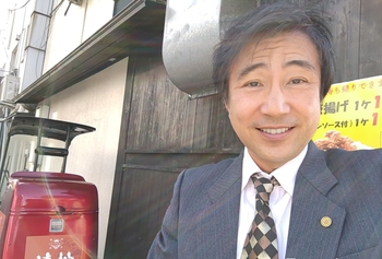 倉富健翠先生の写真